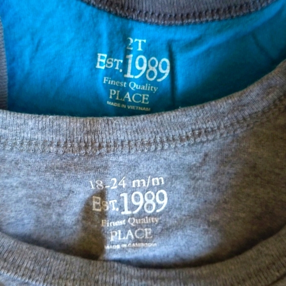 children's place 2-pack basketball tank tops 18-24 months baby toddler boys - Picture 2 of 10